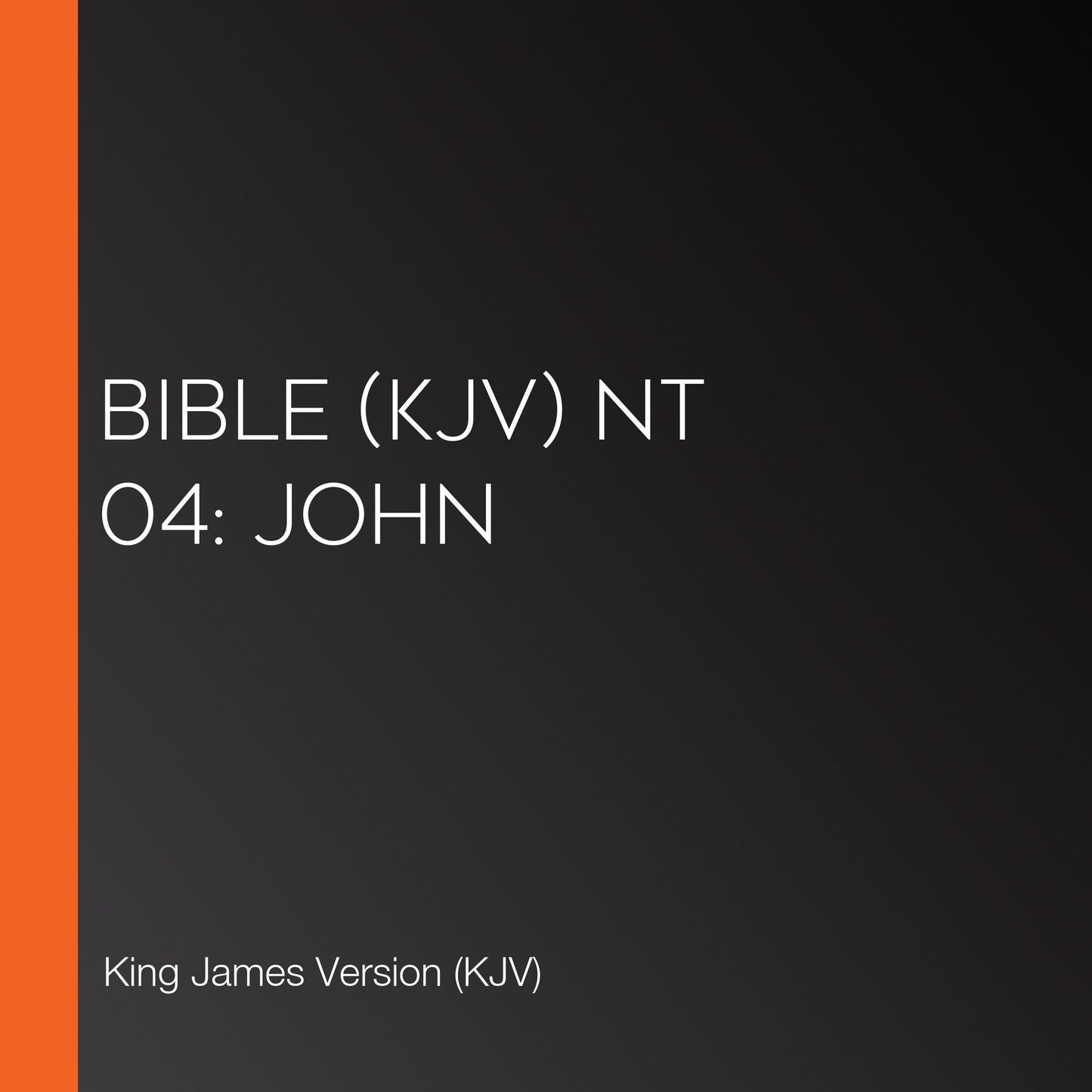 Bible (KJV) NT 04: John