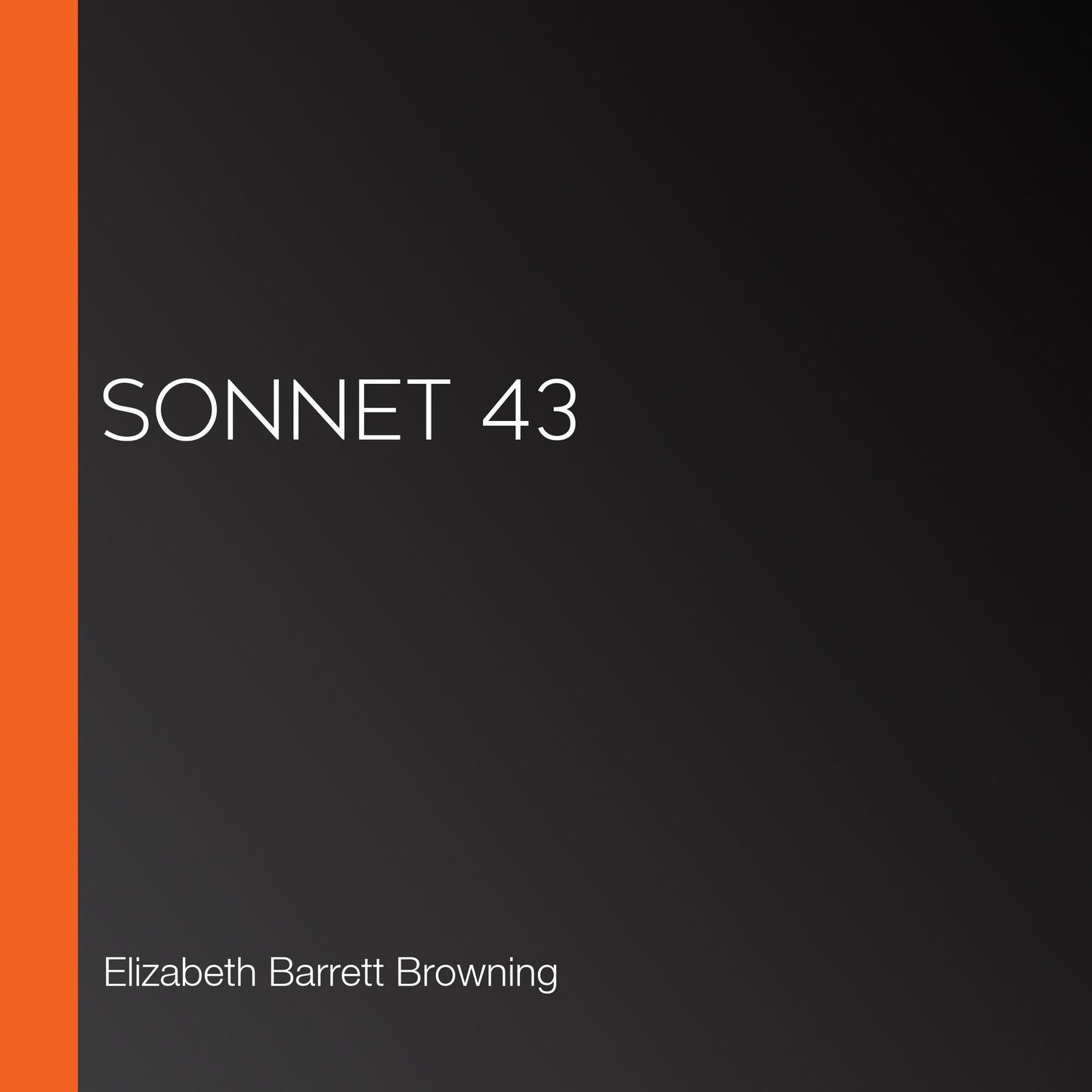 Sonnet 43