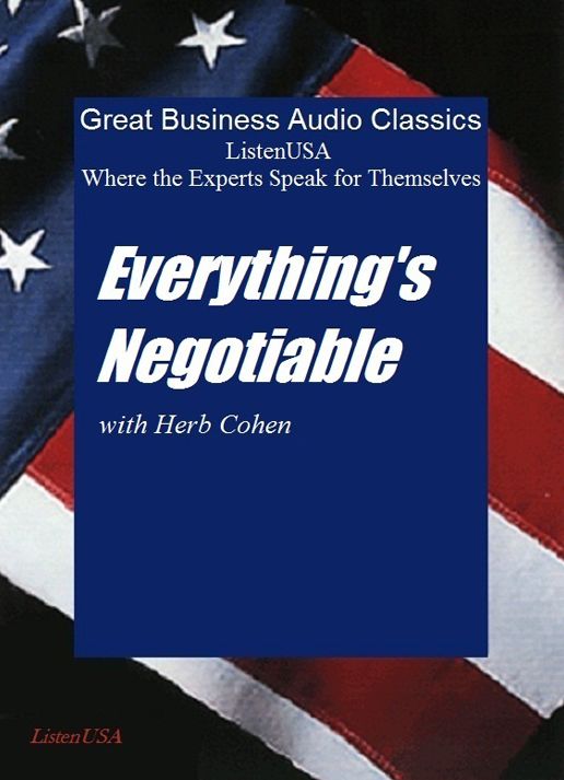 Everything is Negotiable