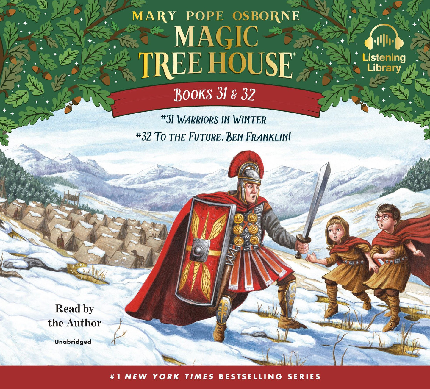 Magic Tree House: Books 31 & 32: Warriors in Winter; To the Future, Ben Franklin!