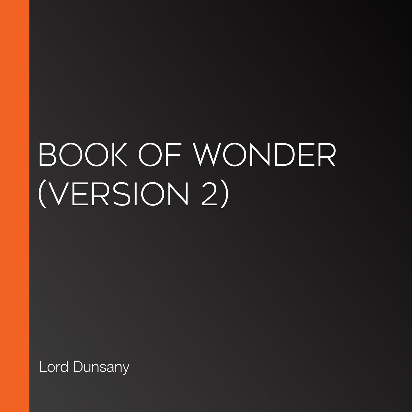 Book of Wonder (version 2)
