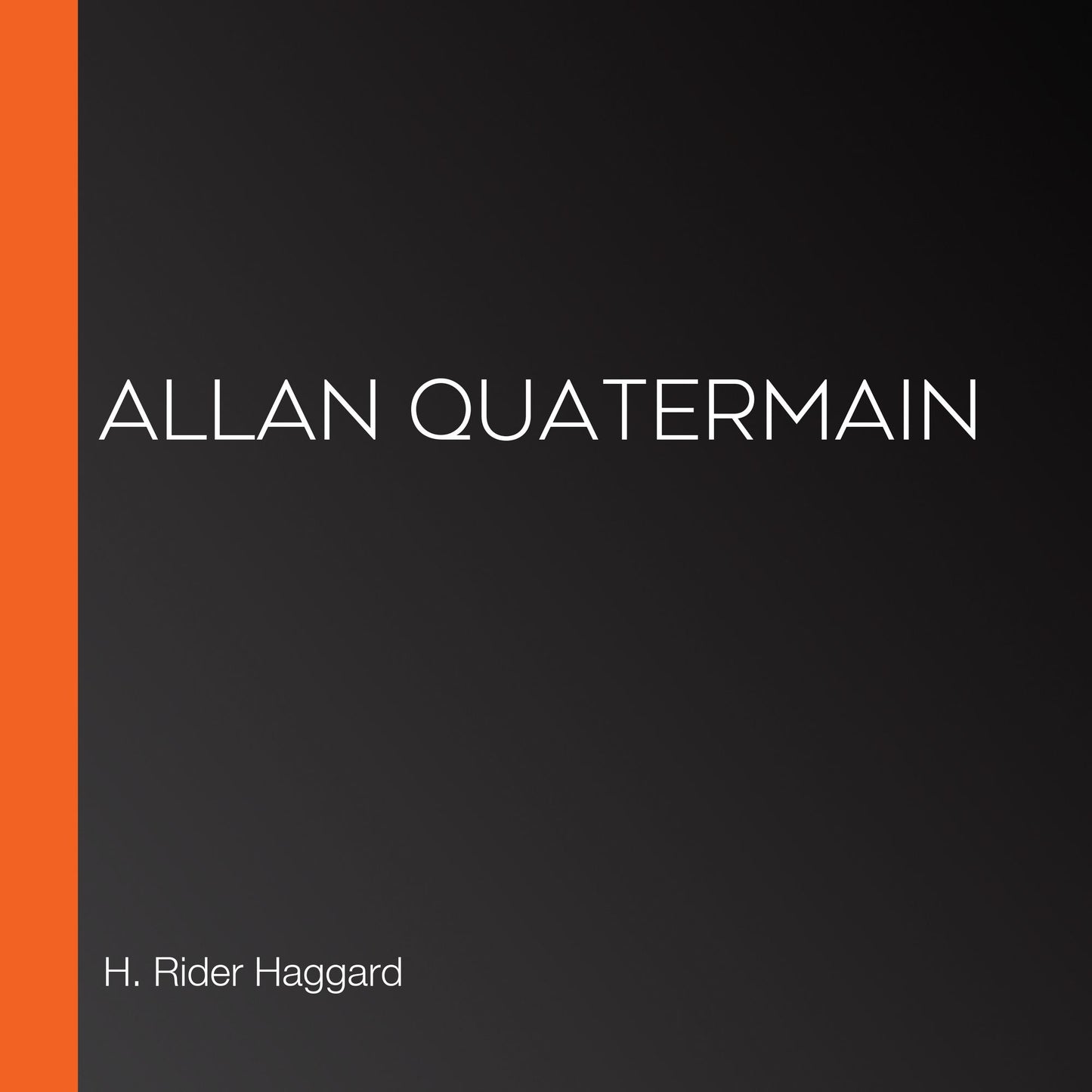 Allan Quatermain
