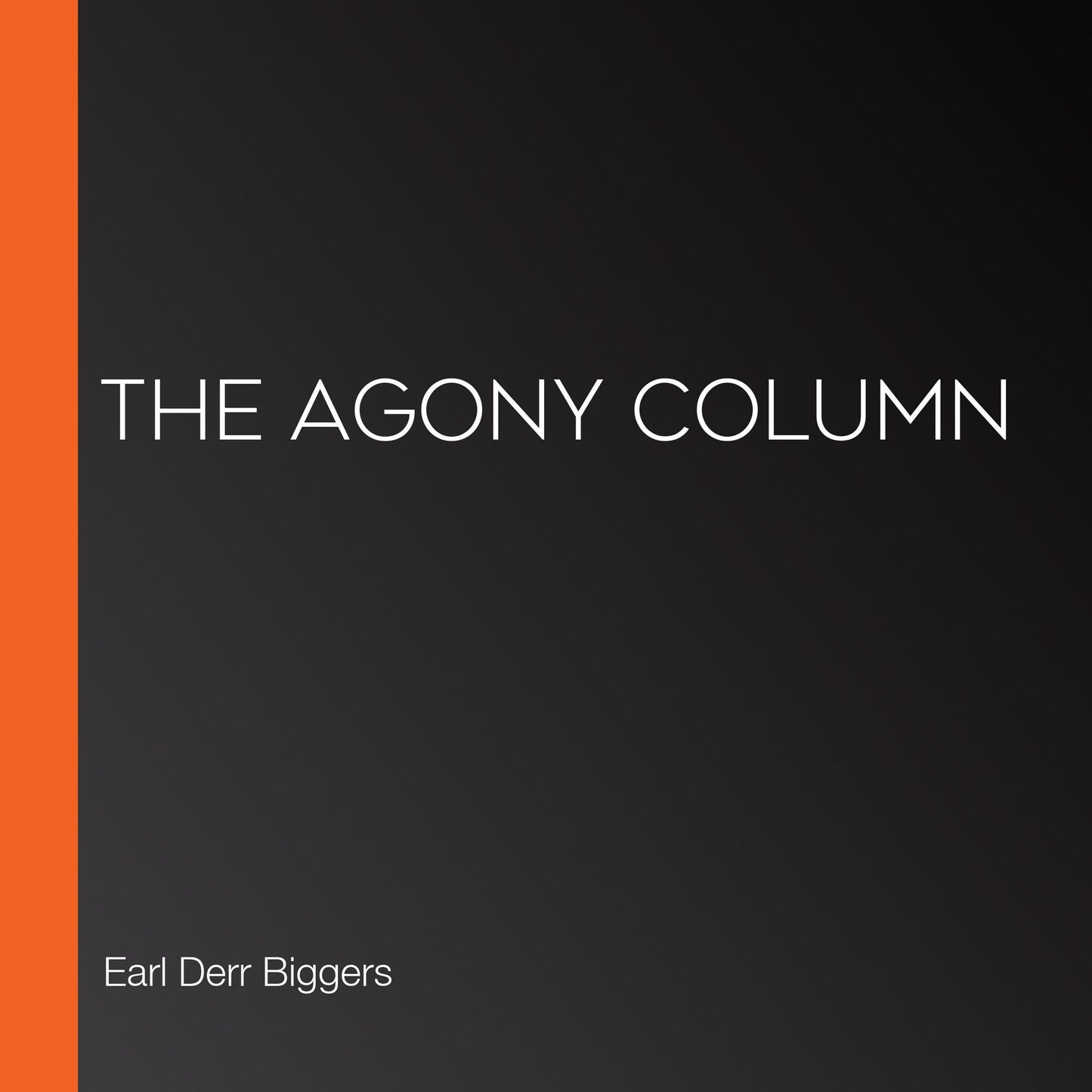 The Agony Column