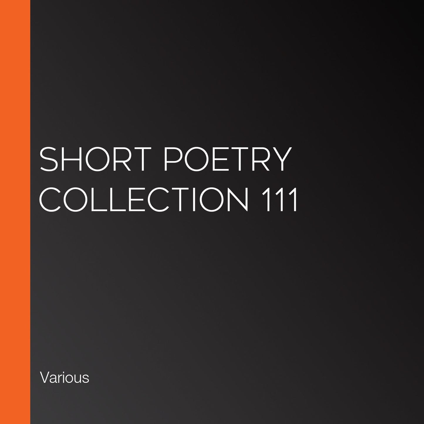 Short Poetry Collection 111