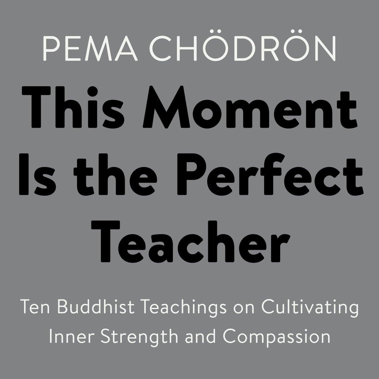 This Moment Is the Perfect Teacher: Ten Buddhist Teachings on Cultivating Inner Strength and Compassion