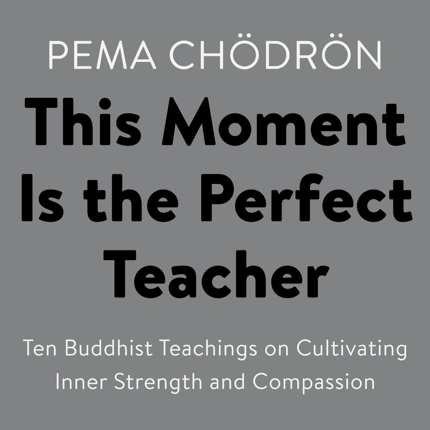 This Moment Is the Perfect Teacher: Ten Buddhist Teachings on Cultivating Inner Strength and Compassion