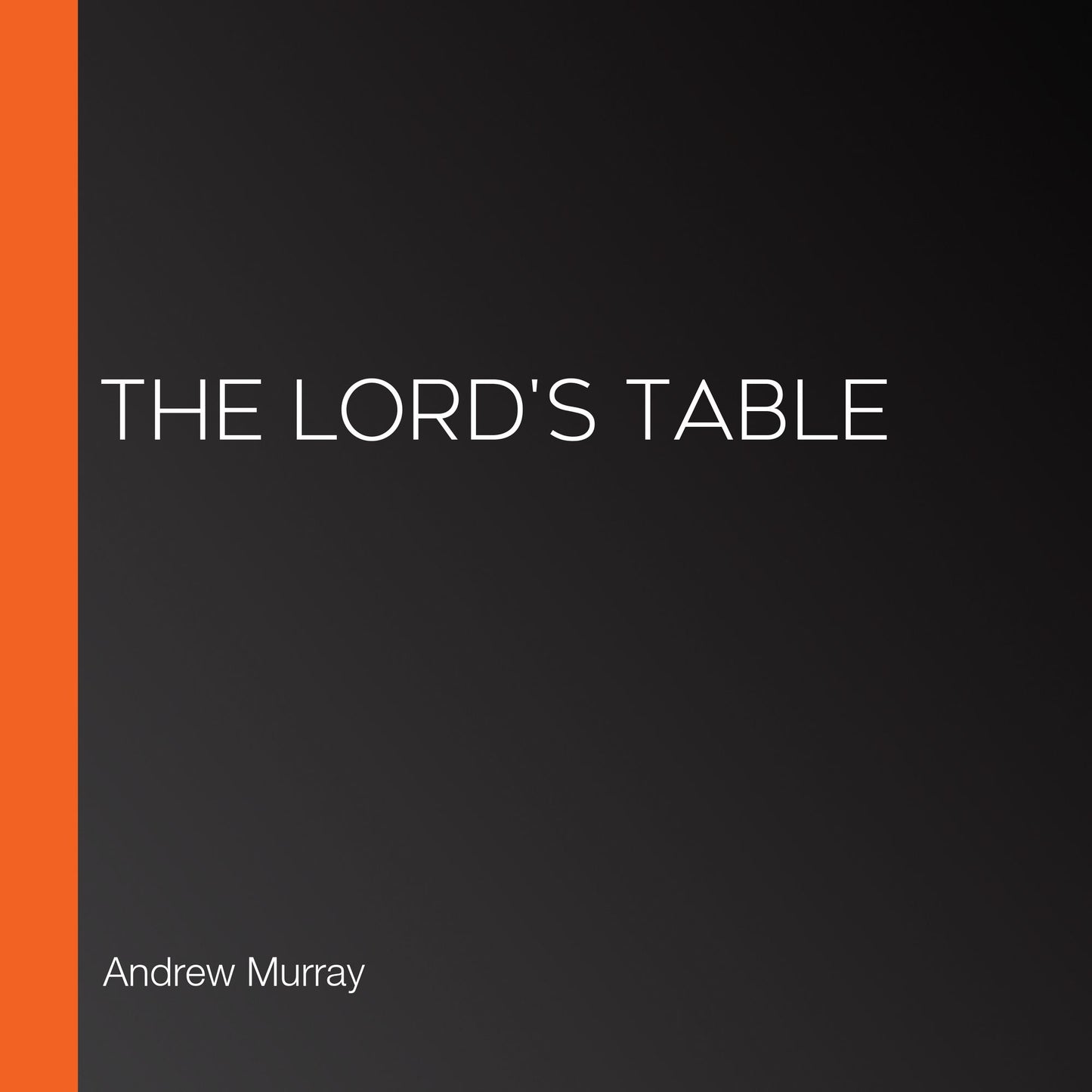 The Lord's Table