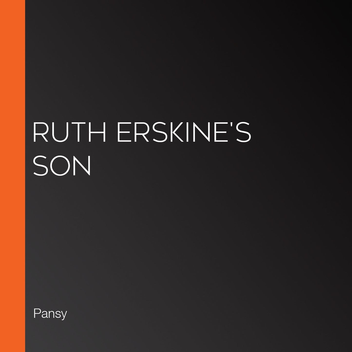 Ruth Erskine's Son