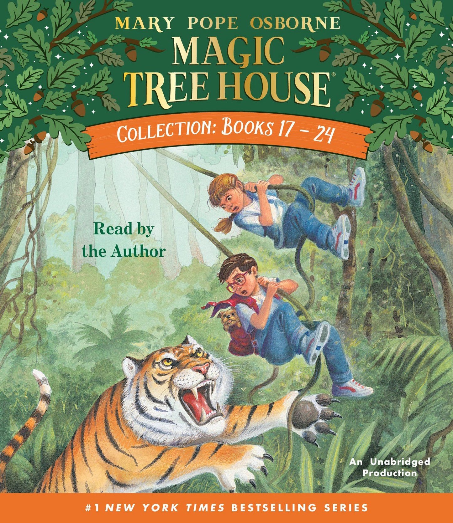 Magic Tree House Collection: Books 17-24: #17 Tonight on the Titanic; #18 Buffalo Before Breakfast; #19 Tigers at Twilight; #20 Dingoes at Dinnertime; #21 Civil War on Sunday; #22 Revolutionary War on Wednesday; #23 Twister on Tuesday; #24 Earthquake in t