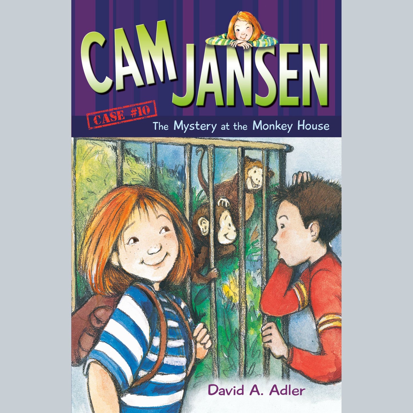 The Mystery of the Monkey House: Cam Jansen, Book 10