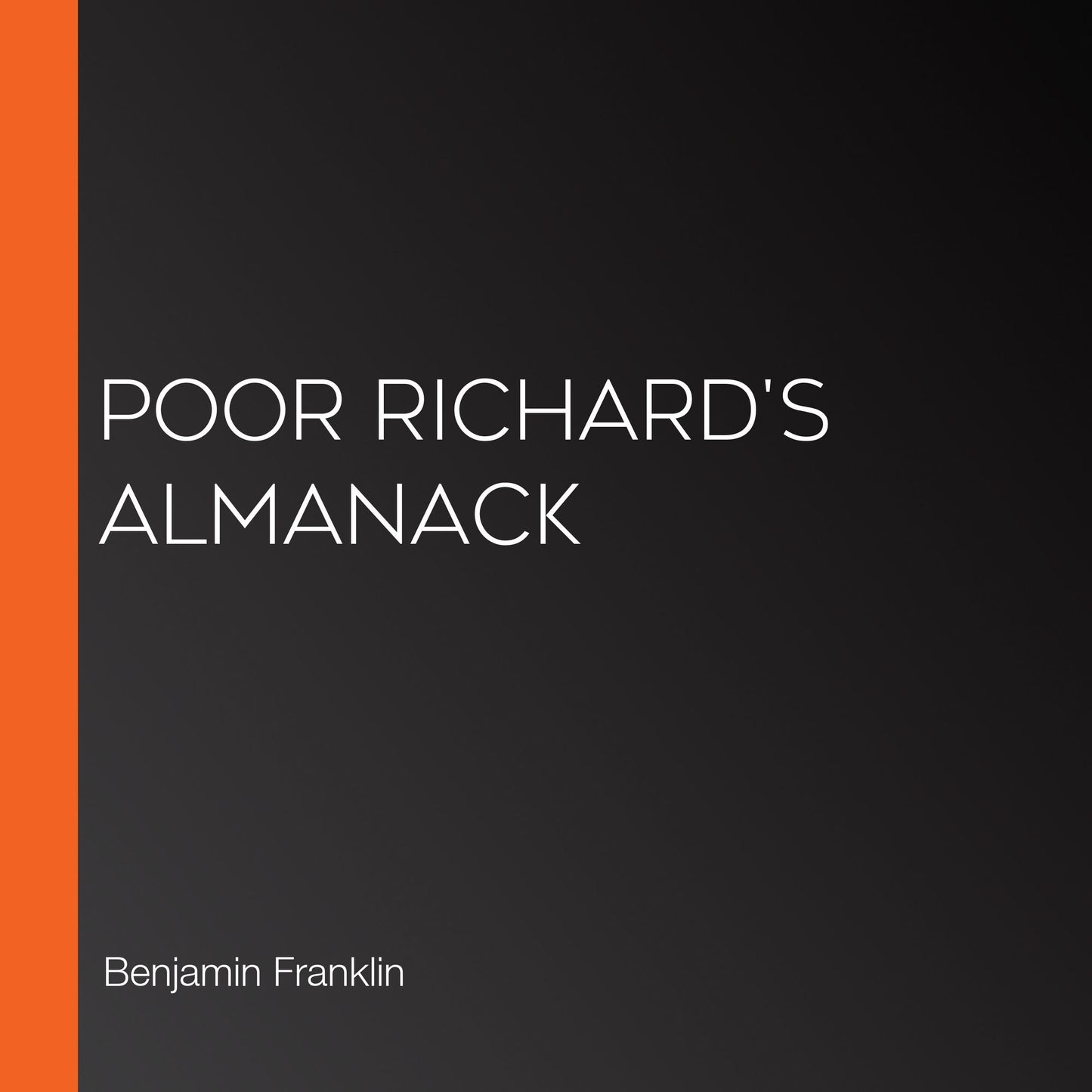 Poor Richard's Almanack