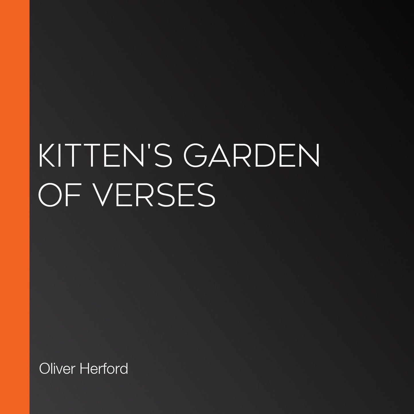 Kitten's Garden of Verses