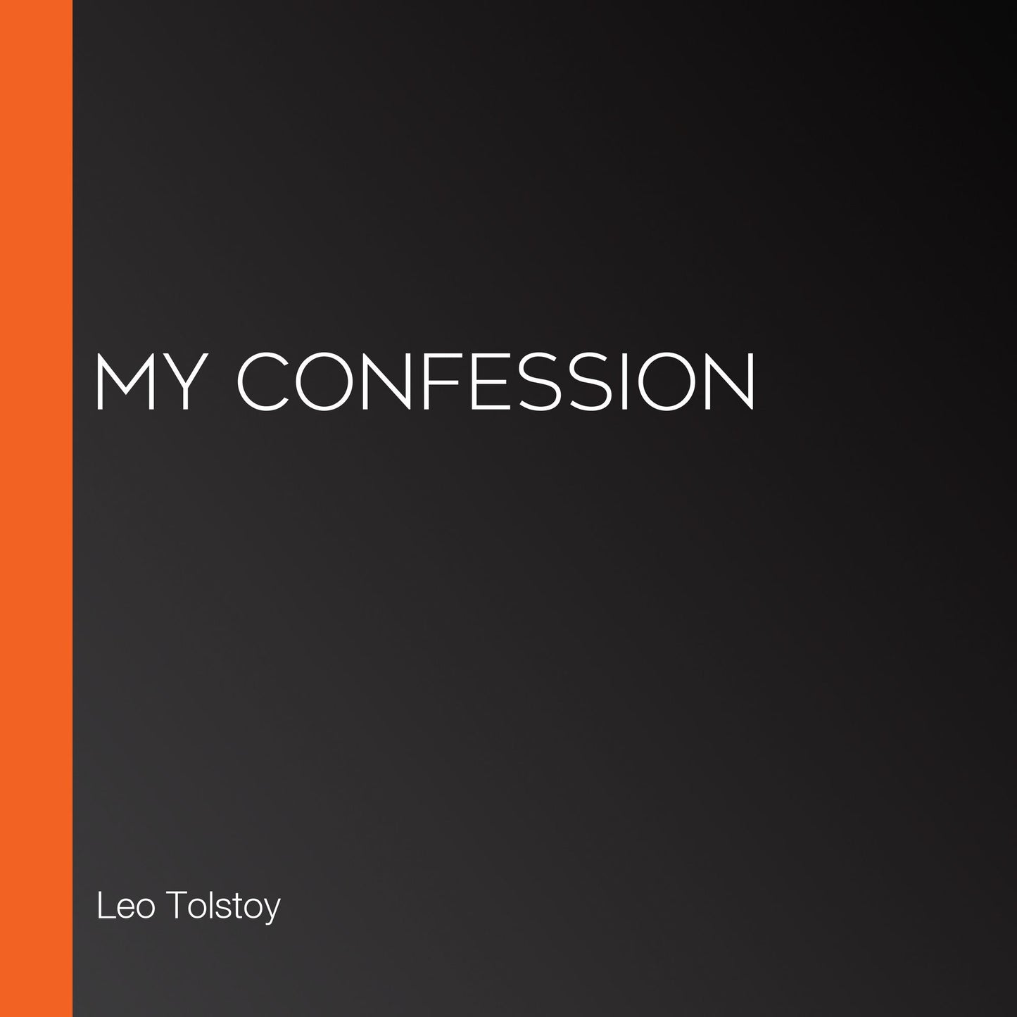 My Confession