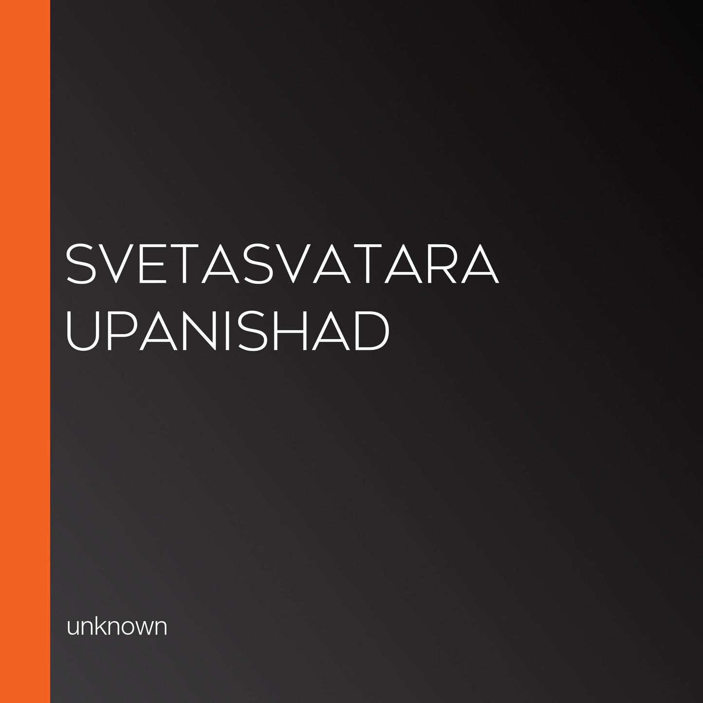 Svetasvatara Upanishad