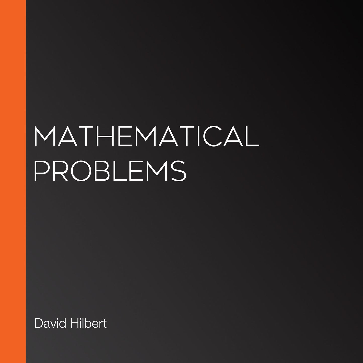 Mathematical Problems