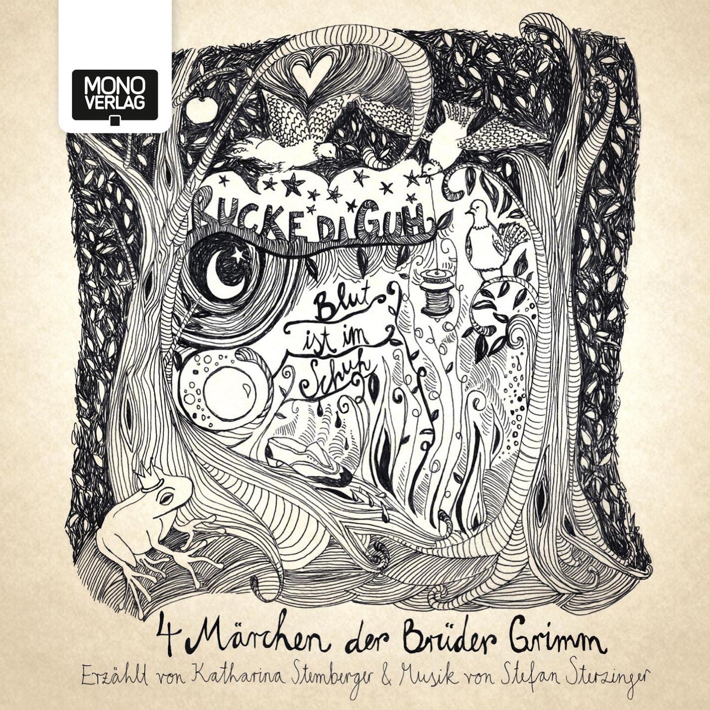Rucke die guh, Blut ist im Schuh: 4 Märchen der Brüder Grimm (Abridged)