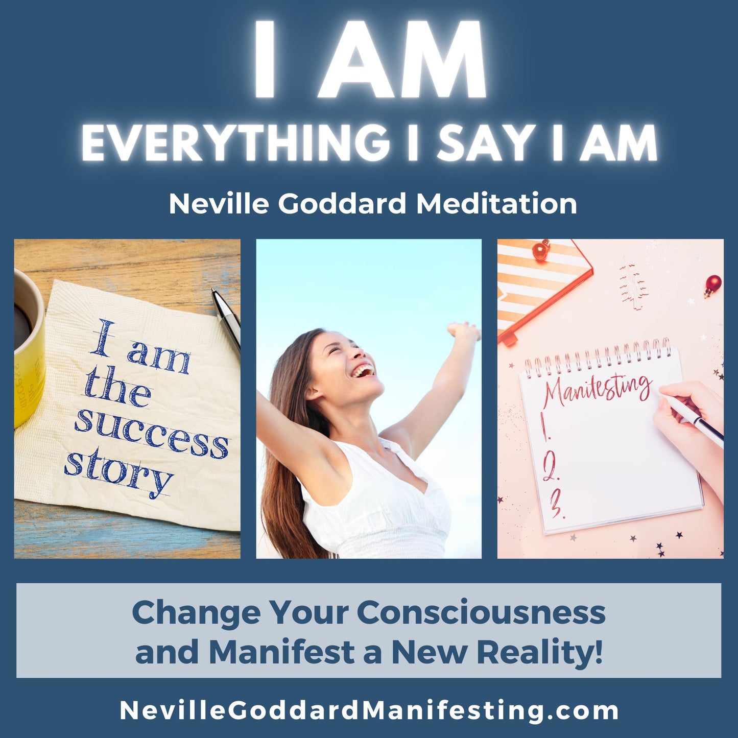 I AM Meditation - Neville Goddard States of Consciousness Meditation: A Powerful Meditation to alter your State of Consciousness and Align you with the things you want to Manifest in Your Life!