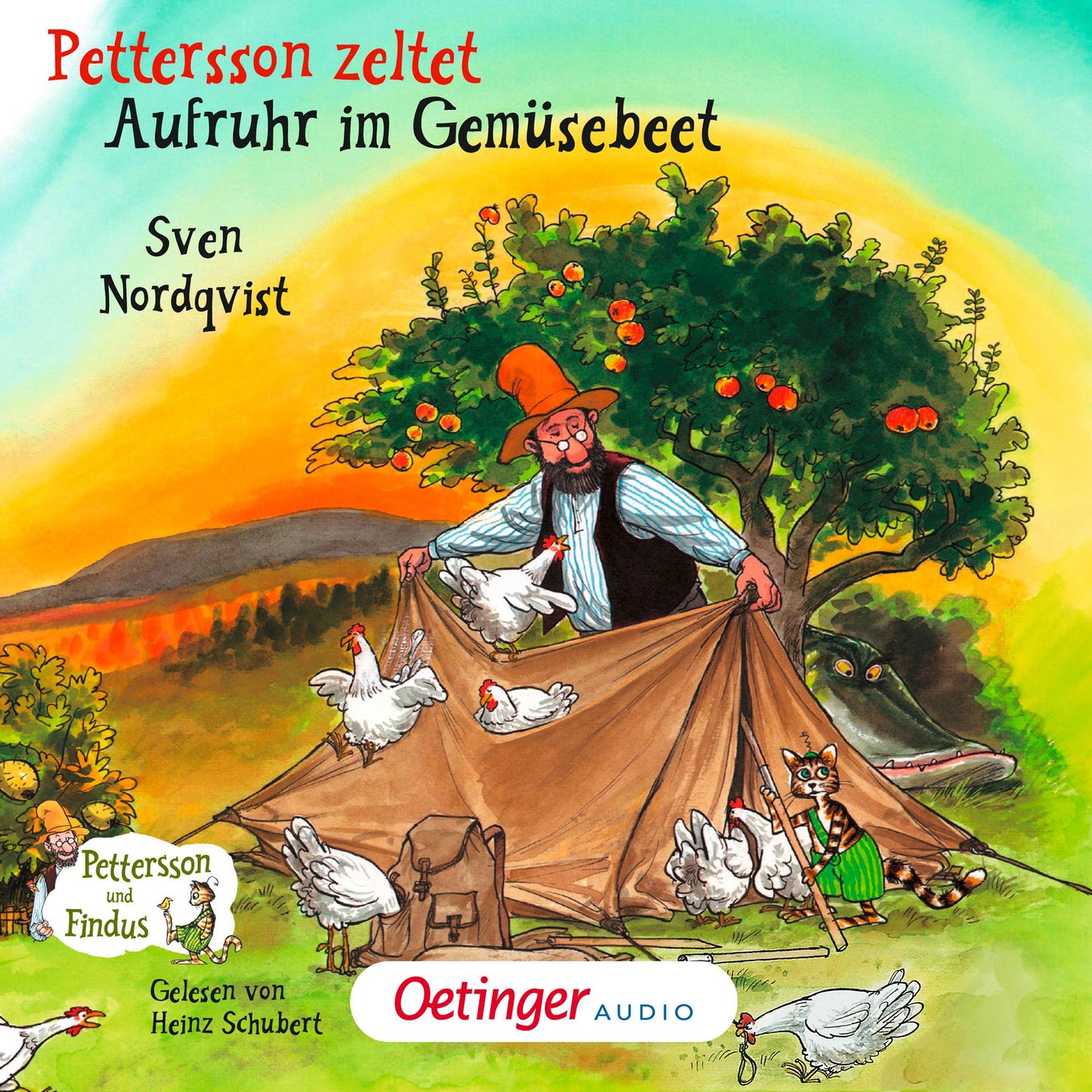 Pettersson zeltet / Aufruhr im Gemüsebeet: Ungekürzte Lesung