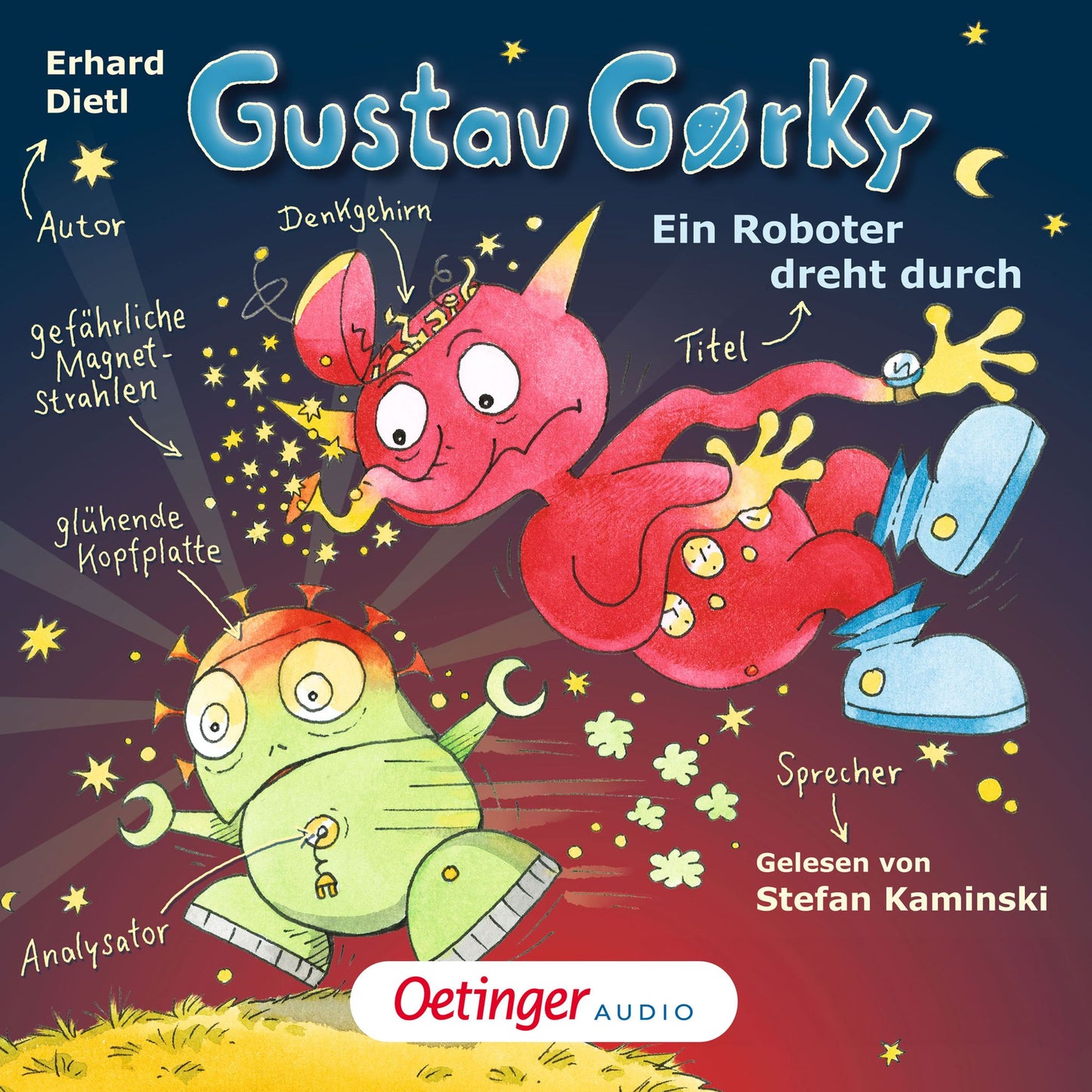 Gustav Gorky - ein Roboter dreht durch: Ungekürzte Lesung