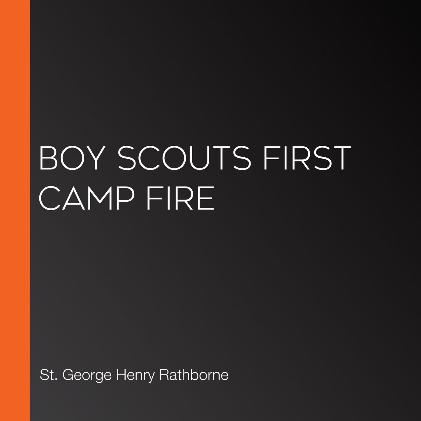 Boy Scouts First Camp Fire