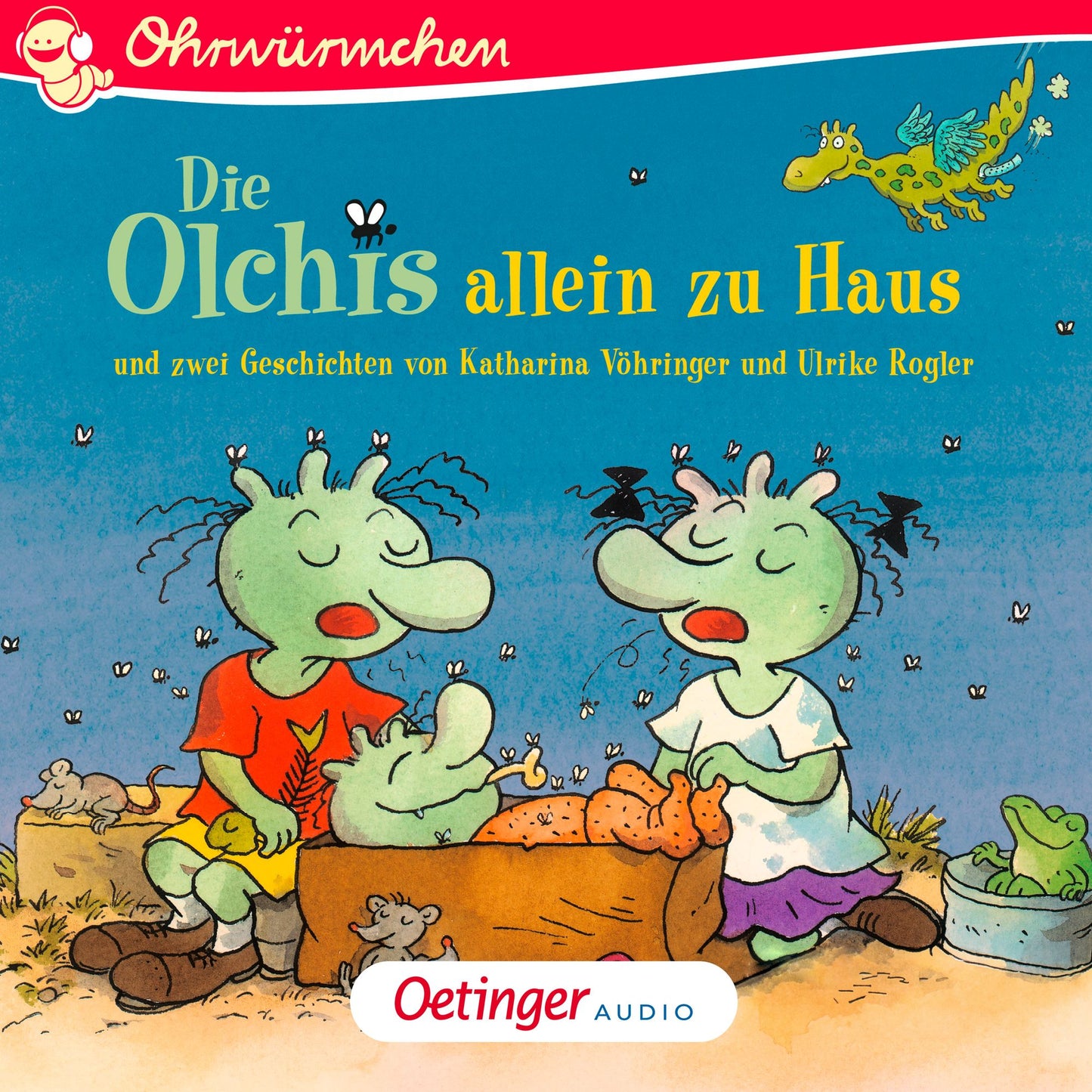 Die Olchis allein zu Haus: Ungekürzte Lesung