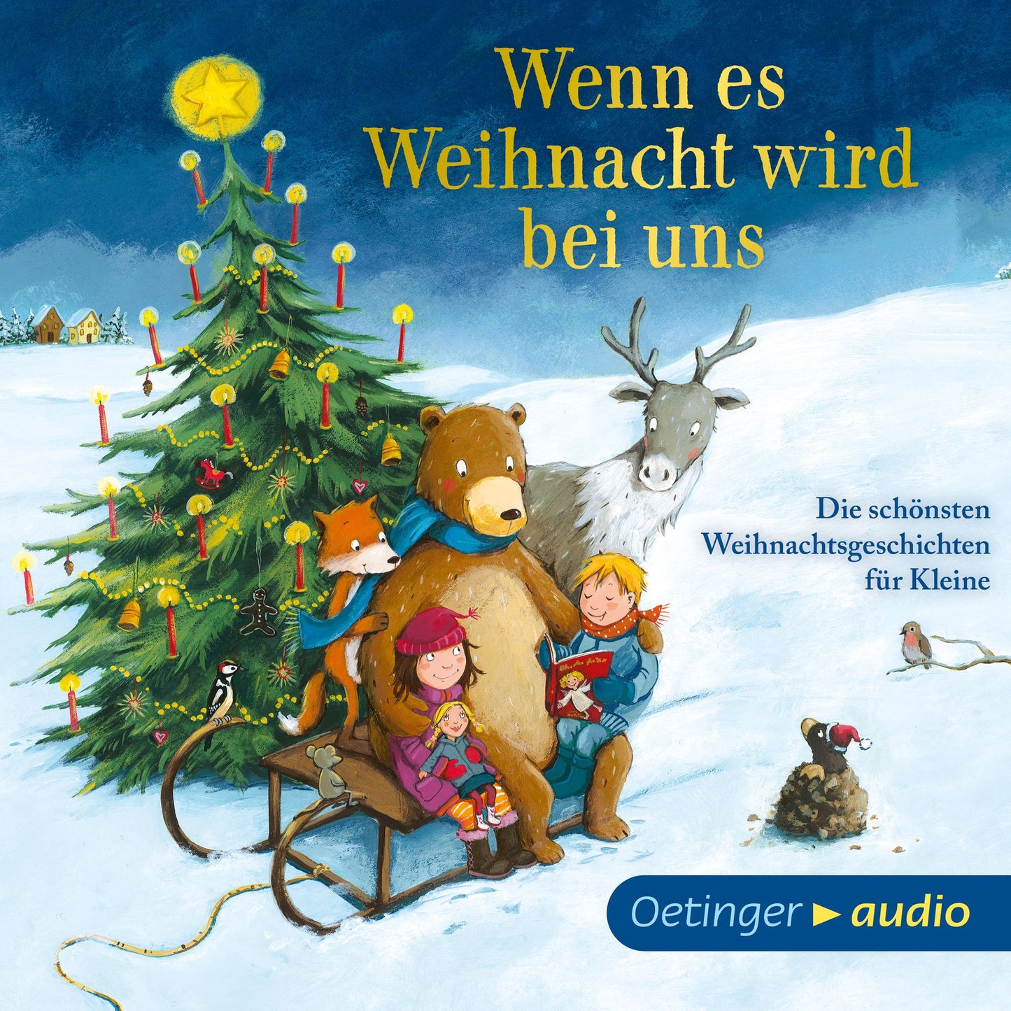 Wenn es Weihnacht wird bei uns.: Die schönsten Weihnachtsgeschichten für Kleine