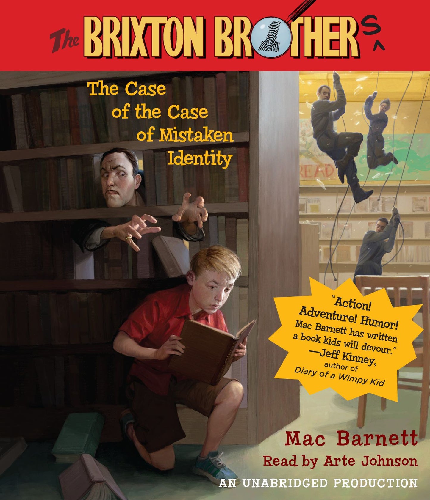 The Case of the Case of Mistaken Identity: Brixton Brothers, Book 1