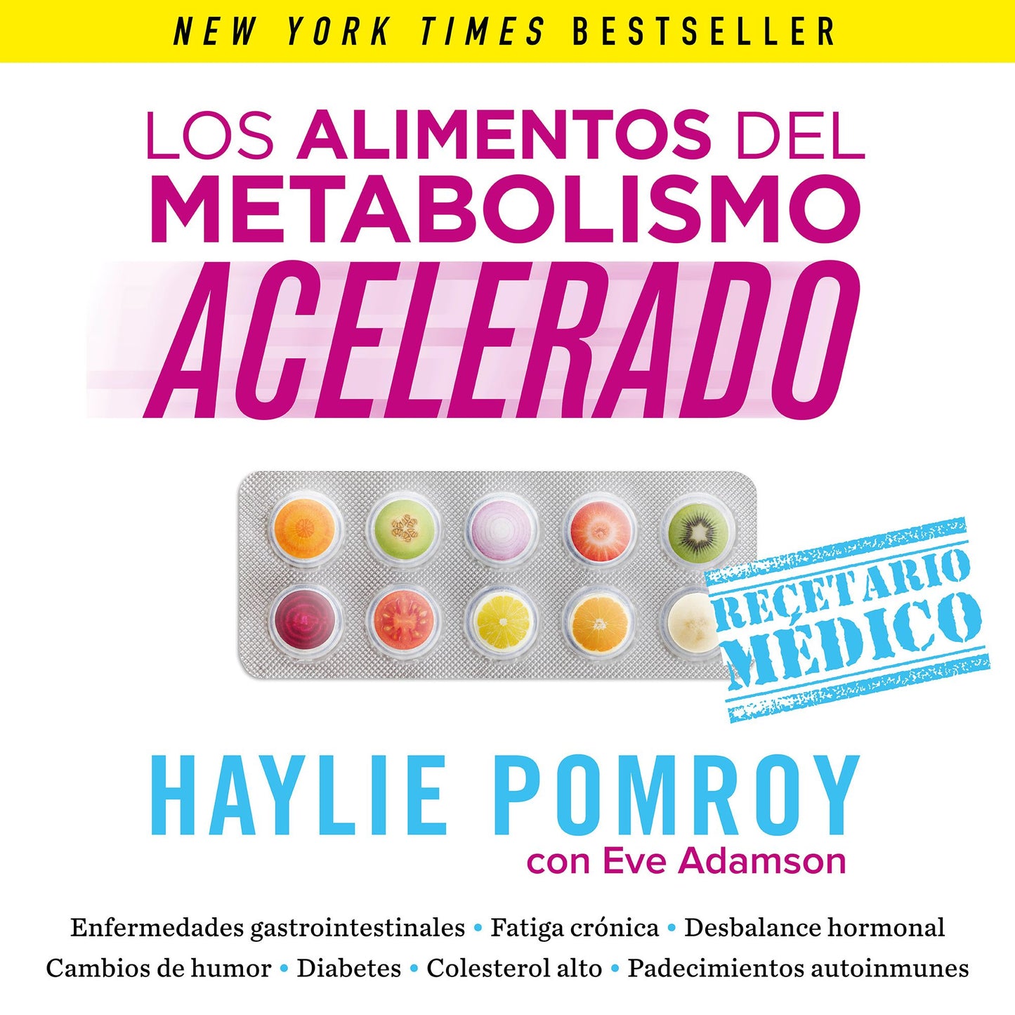 Los alimentos del metabolismo acelerado: Recetario médico