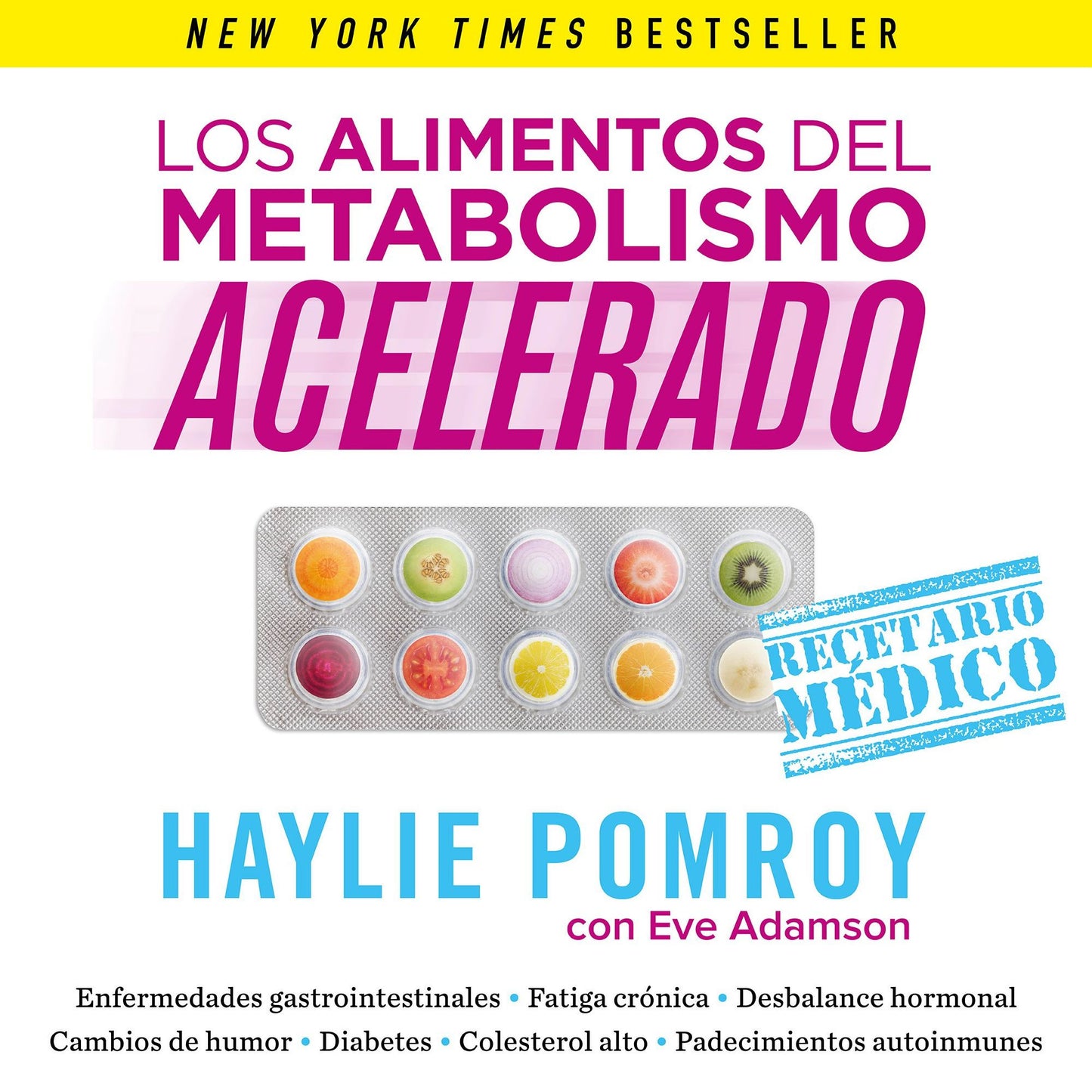 Los alimentos del metabolismo acelerado: Recetario médico