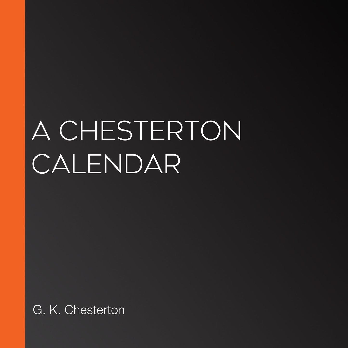 A Chesterton Calendar