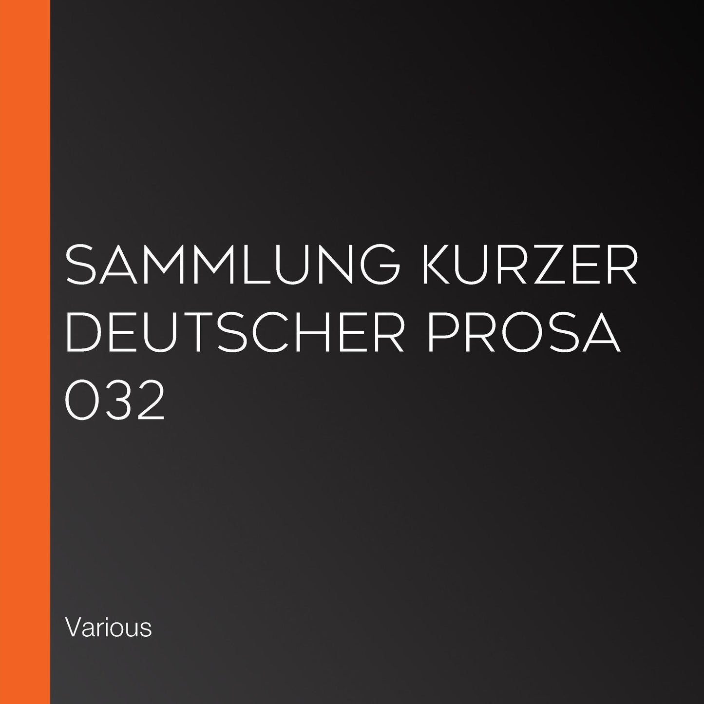 Sammlung kurzer deutscher Prosa 032