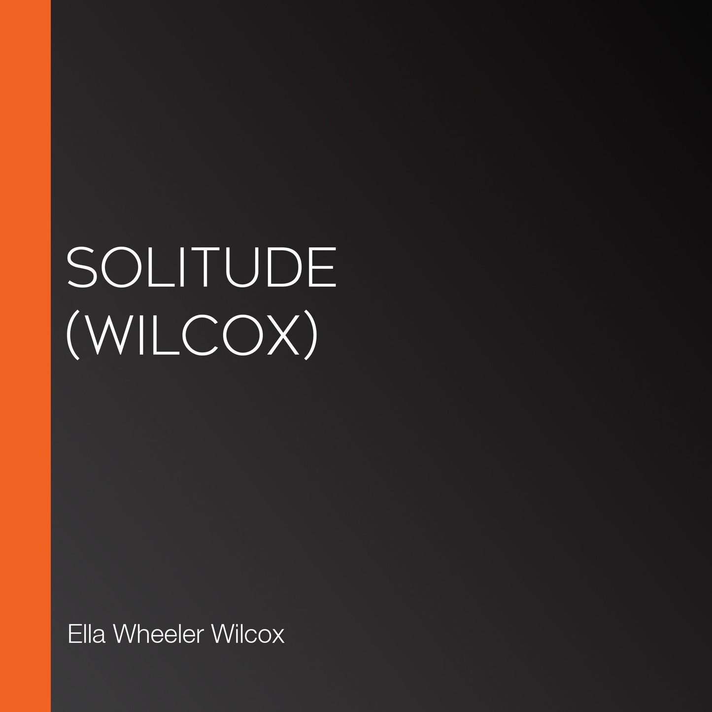 Solitude (Wilcox)