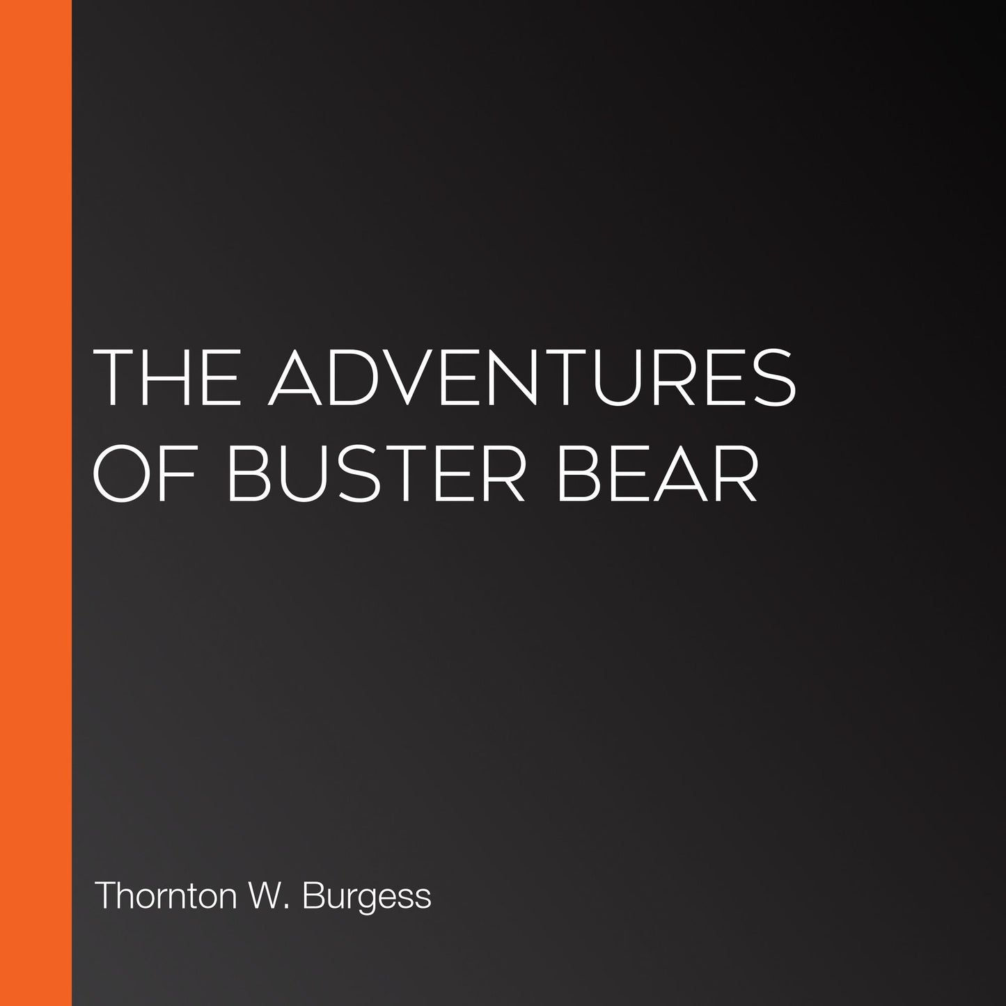 The Adventures of Buster Bear