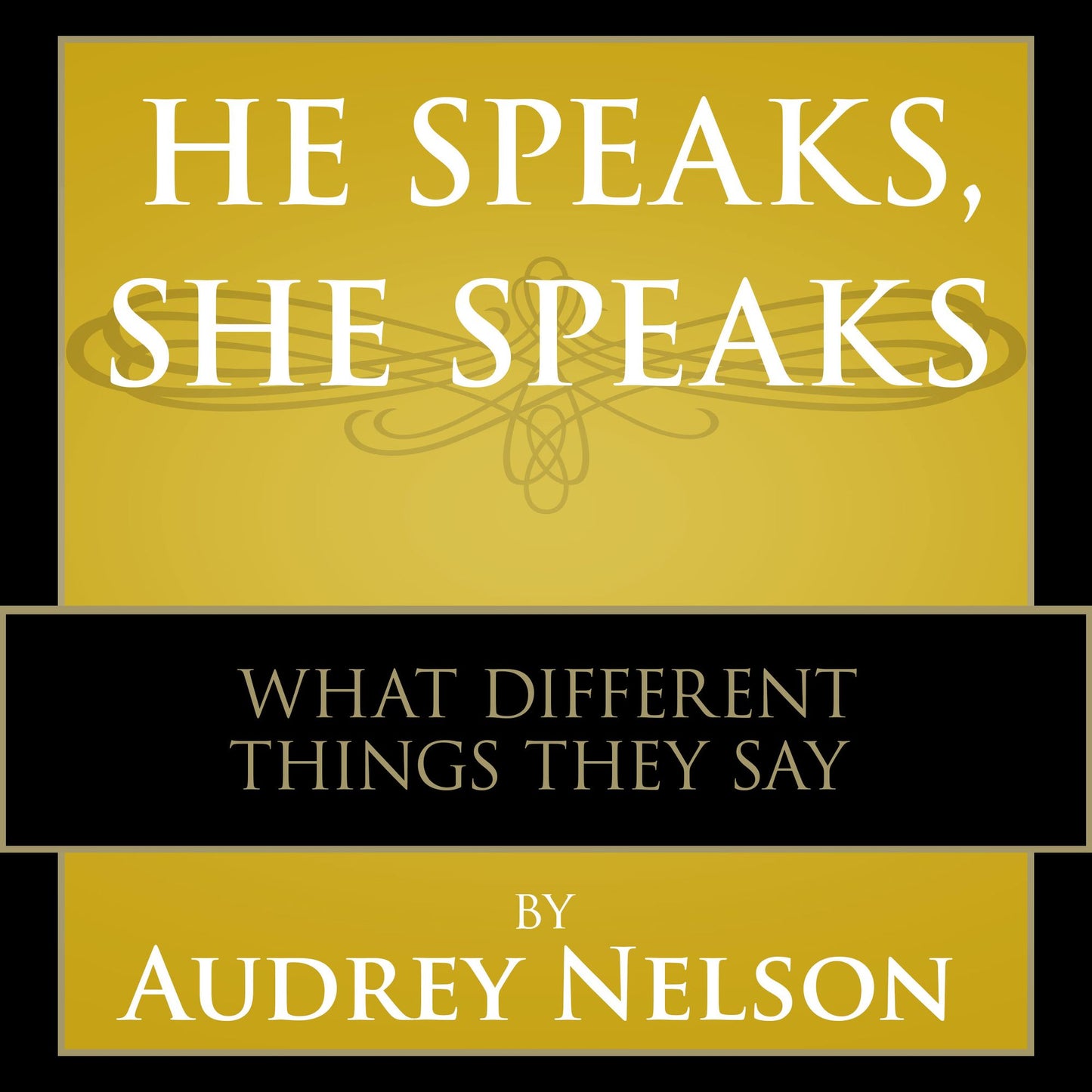 He Speaks, She Speaks: What Different Things They Say