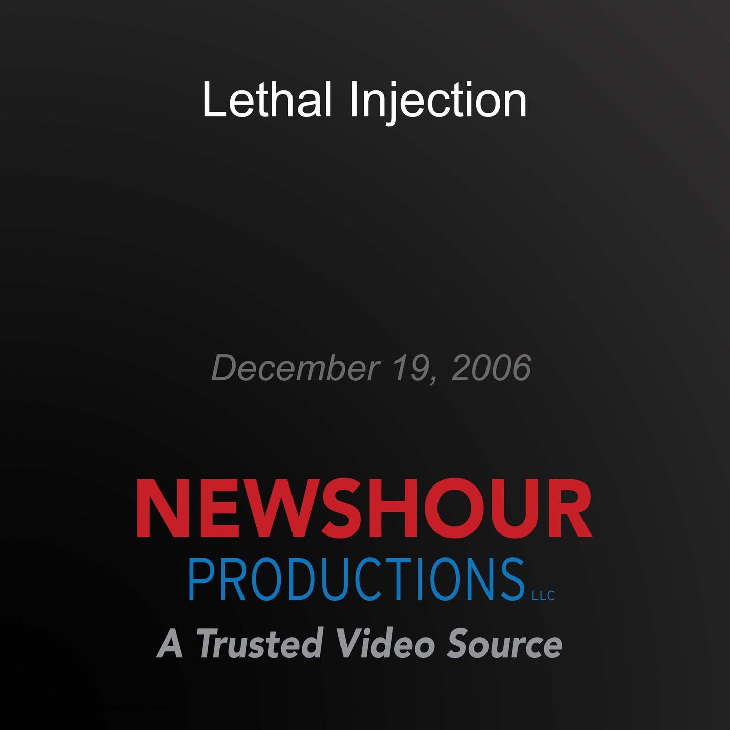 Lethal Injection