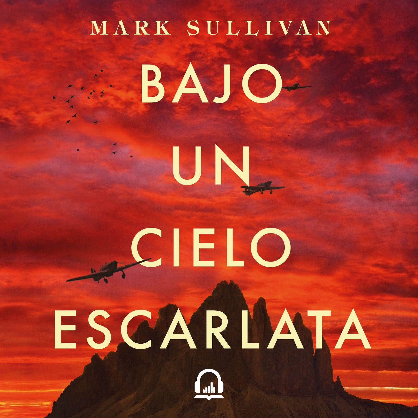 Bajo un cielo escarlata