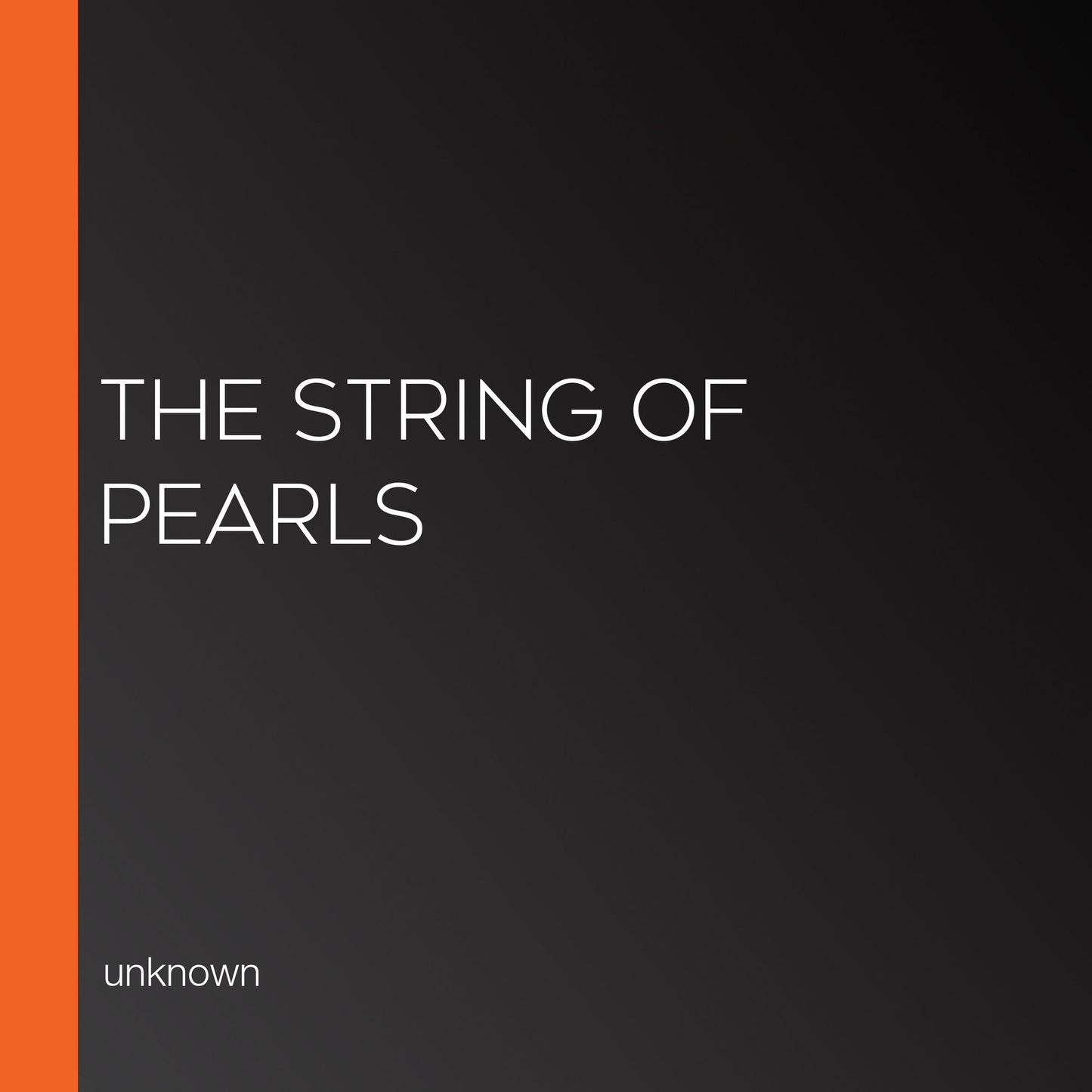 The String of Pearls