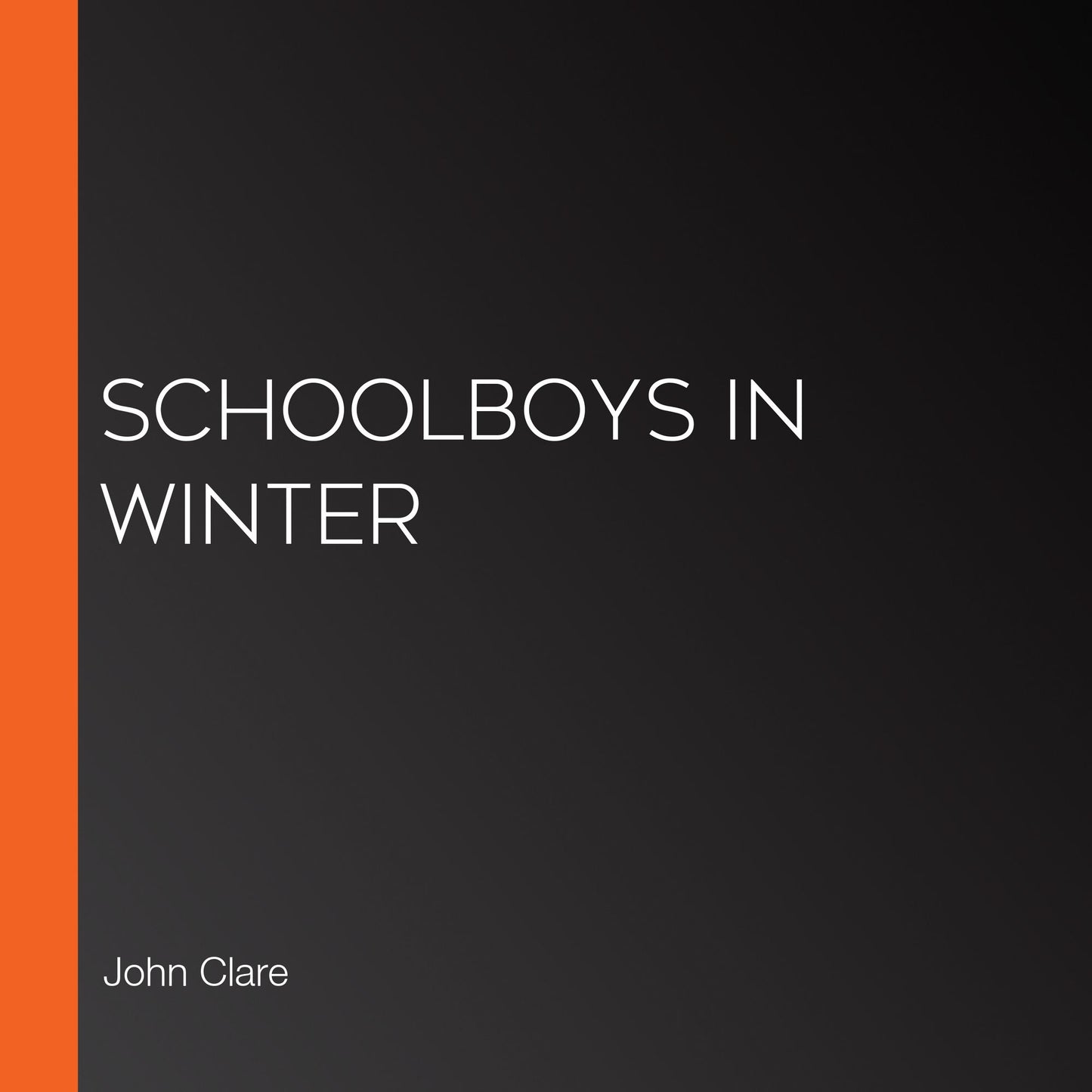 Schoolboys in Winter