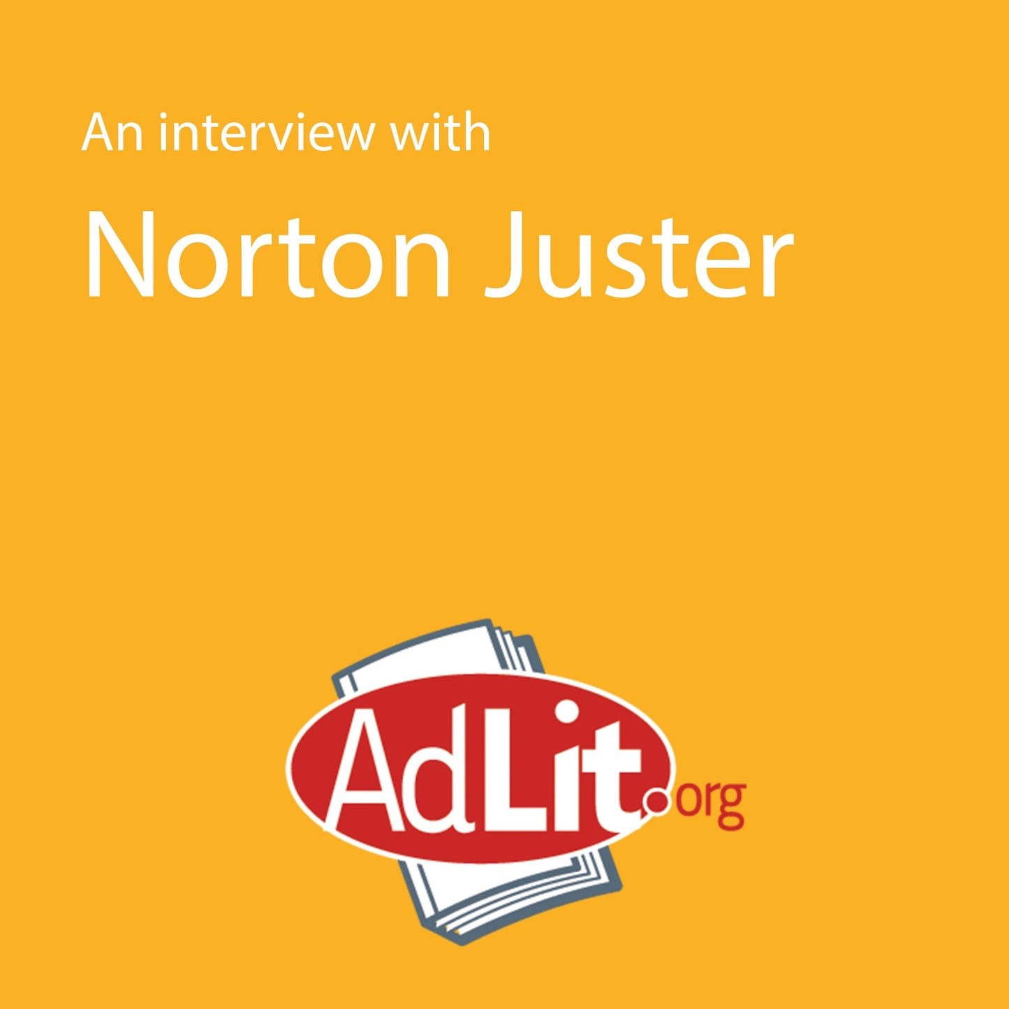 An Interview with Norton Juster for AdLit.org