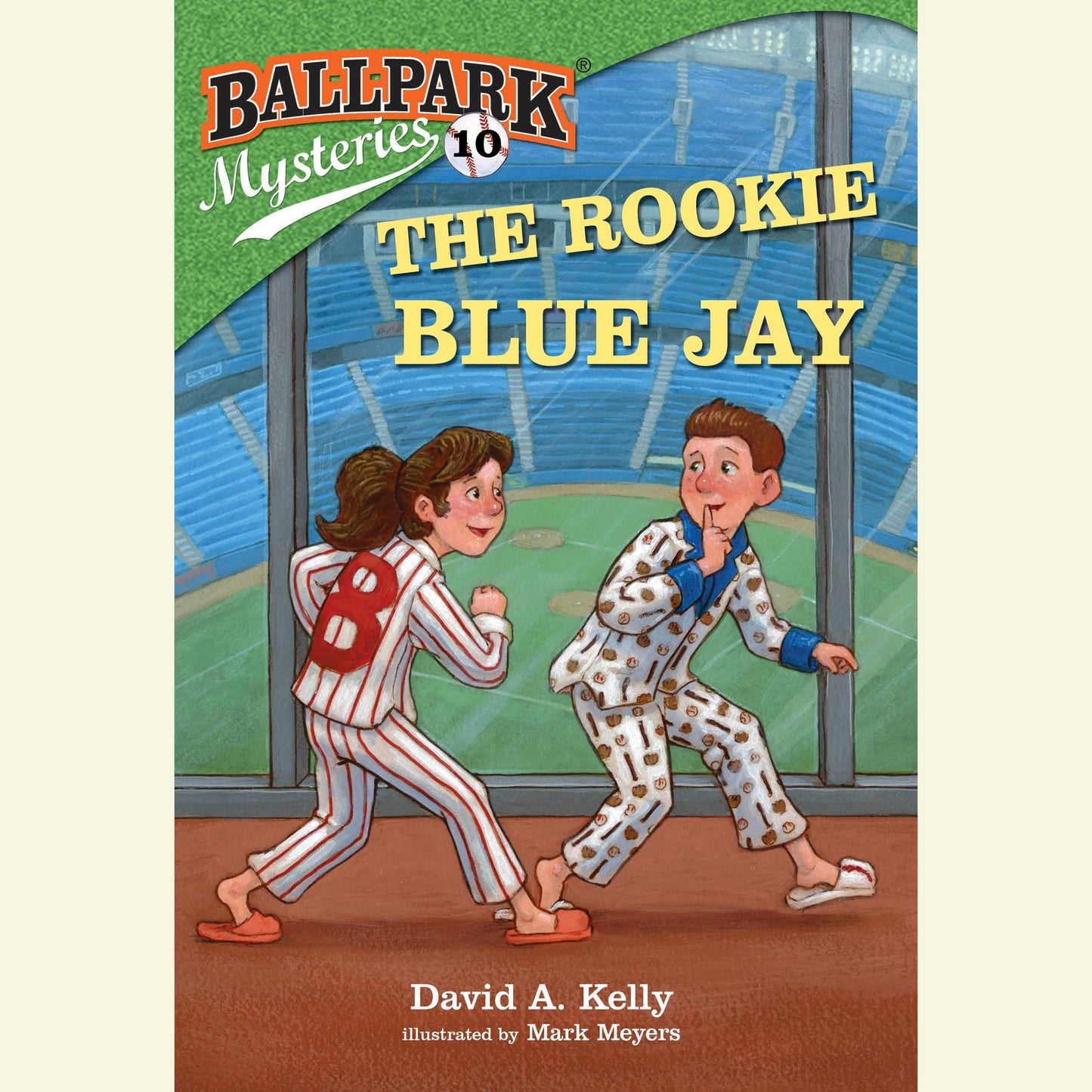 The Rookie Blue Jay: Ballpark Mysteries, Book 10