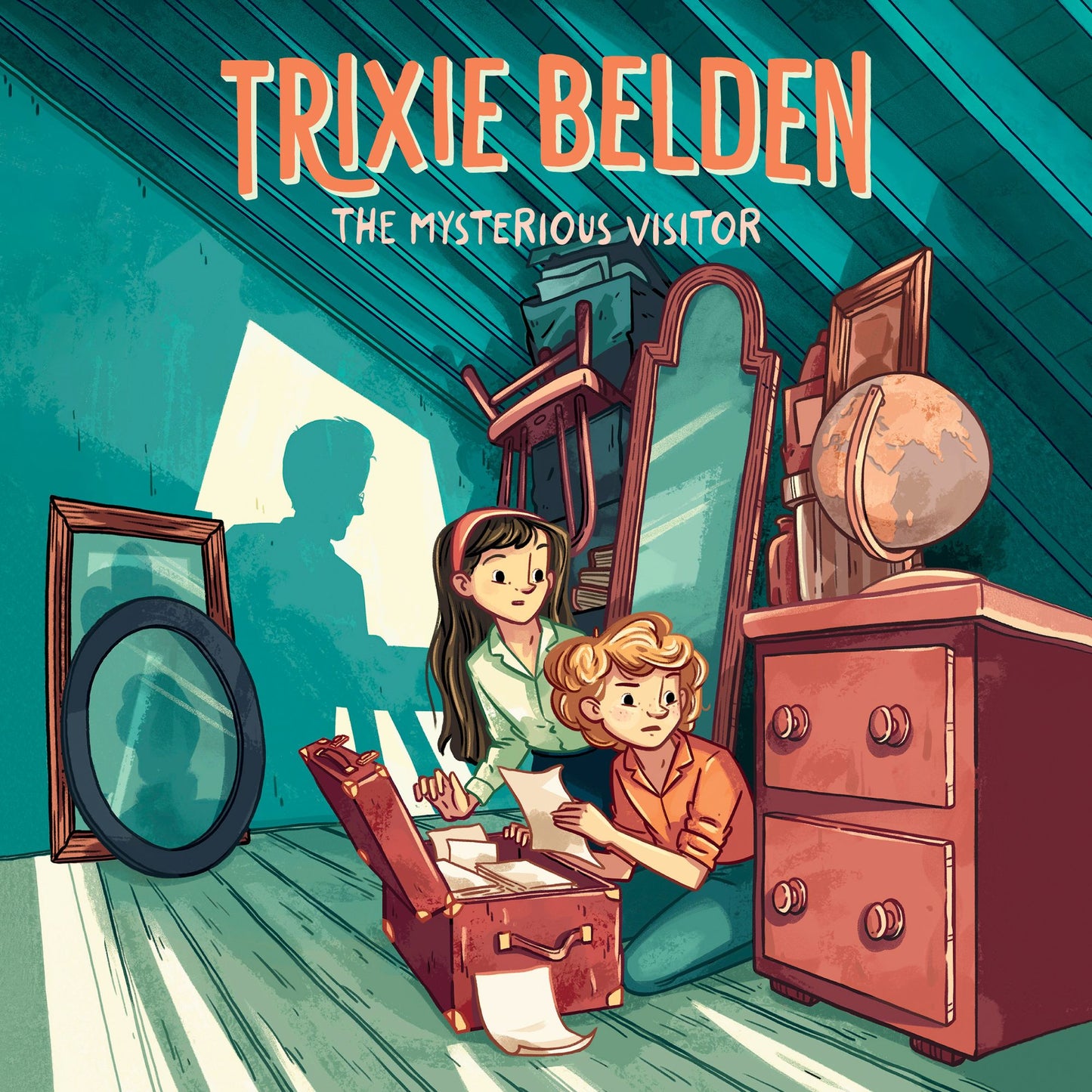 The Mysterious Visitor: Trixie Belden #4