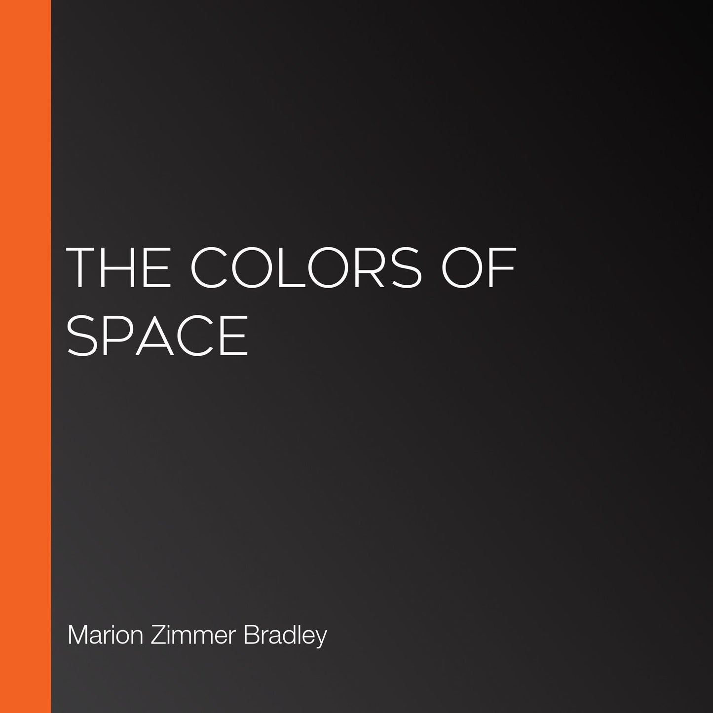 The Colors of Space