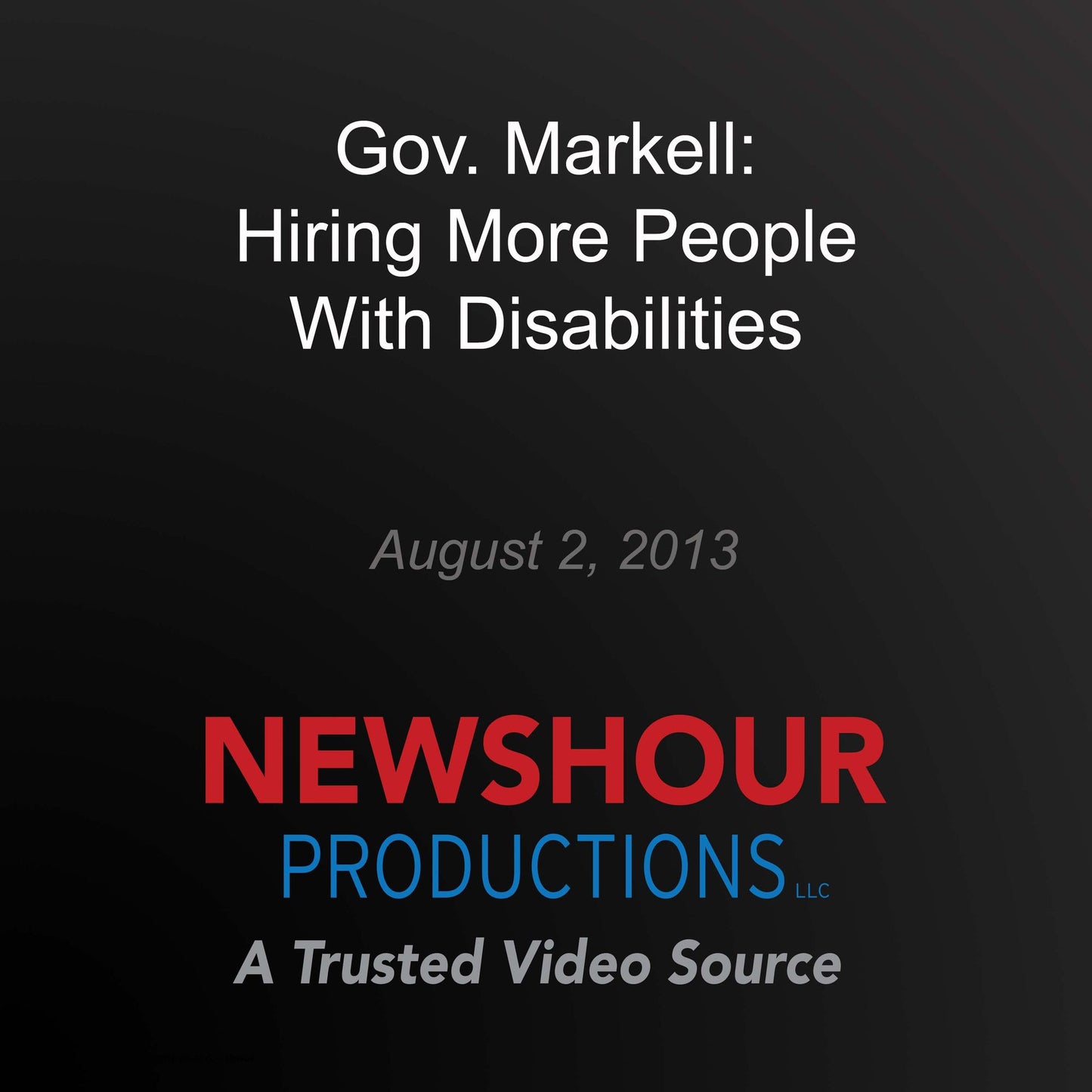 Gov. Markell: Hiring More People With Disabilities