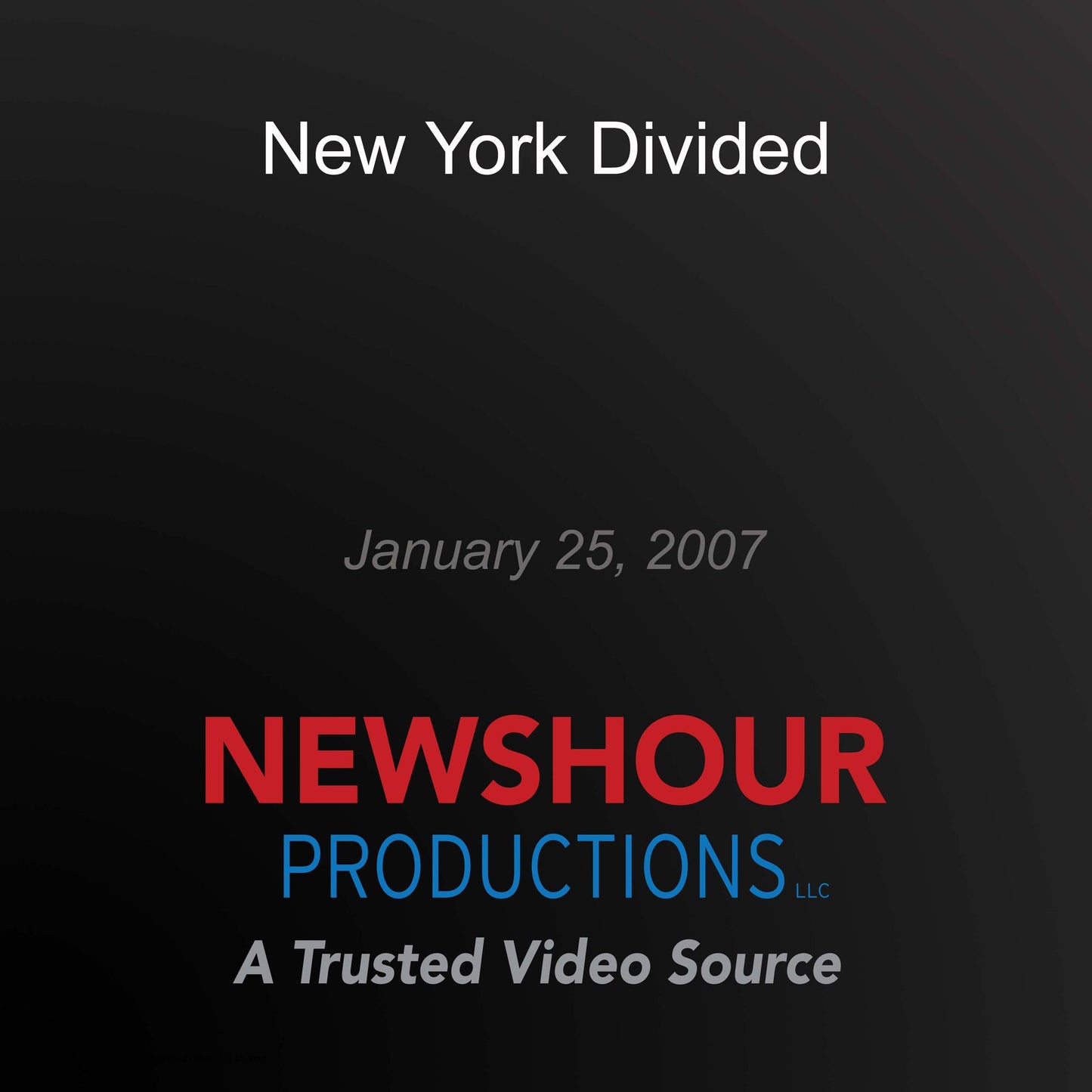 New York Divided