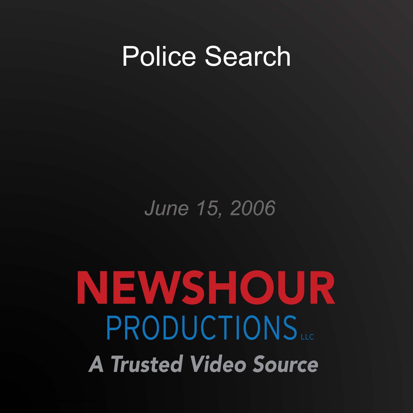 Police Search