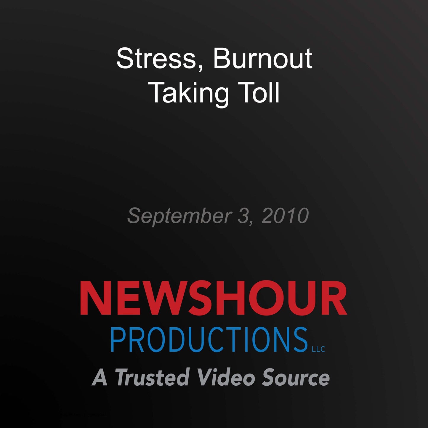 Stress, Burnout Taking Toll: Making Sen$e