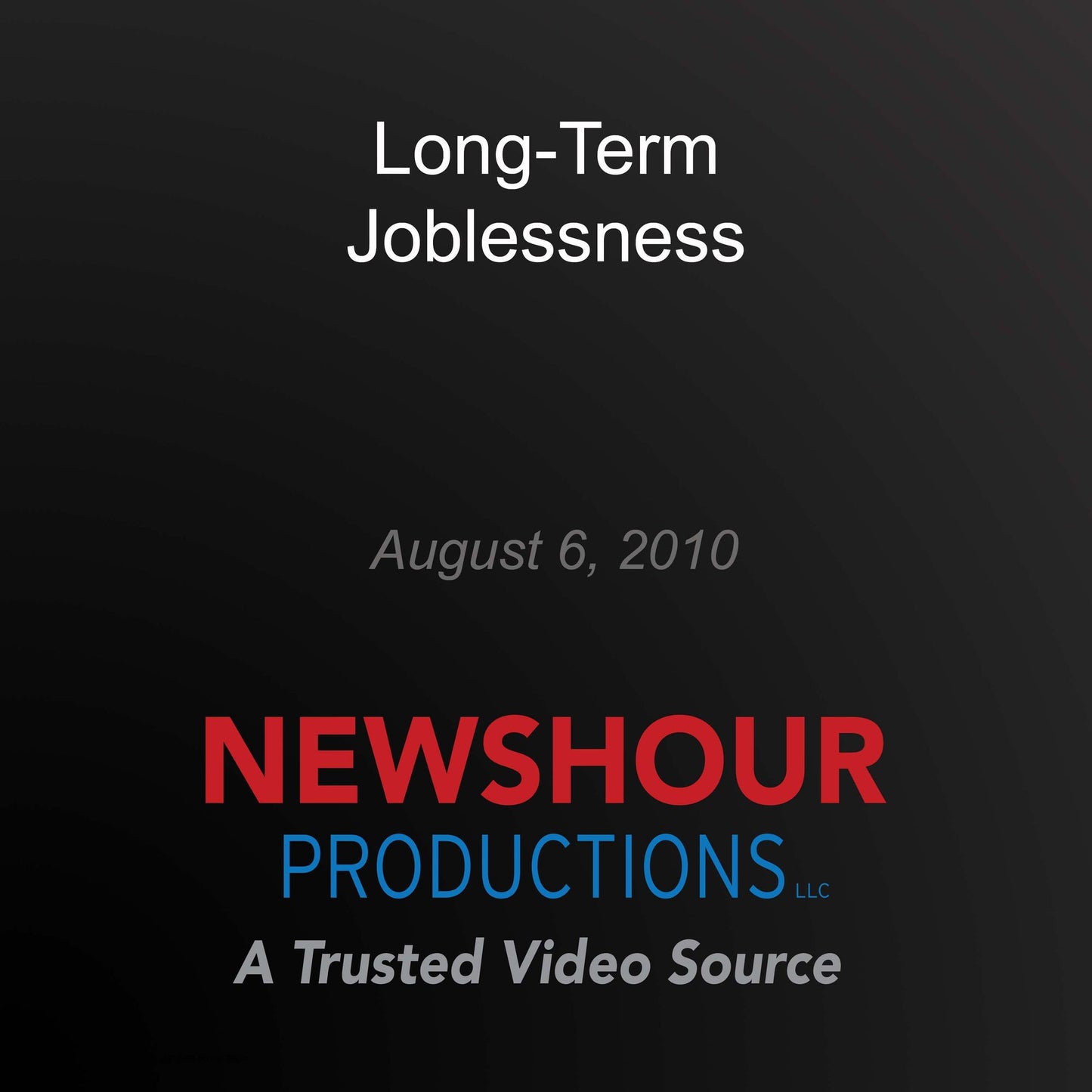 Long-Term Joblessness: Making Sen$e