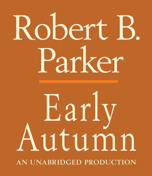 Early Autumn: Spenser, Book 7