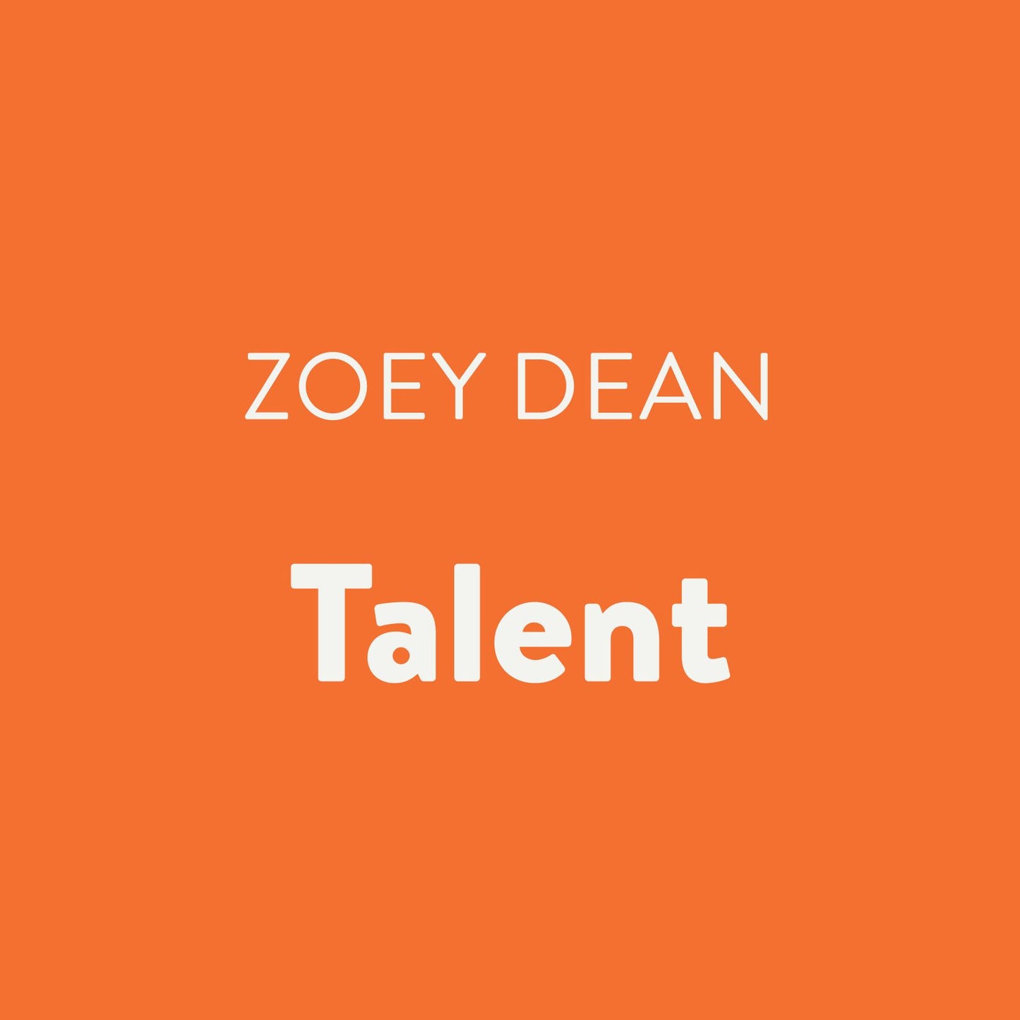 Talent: Talent, Book 1