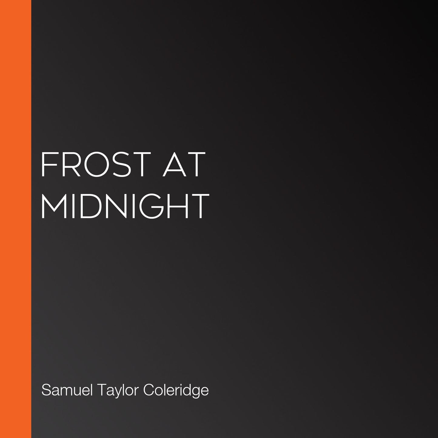 Frost at Midnight